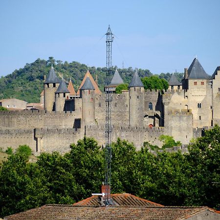 Mon Toit Carcassonnais •Hypercentre •Terrasse •Vue Apartment Carcassone Exterior photo